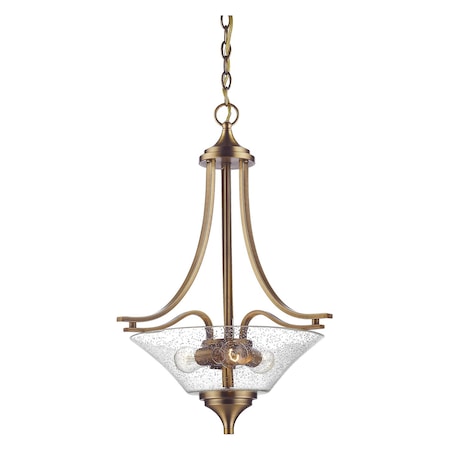 Millennium 1473-HBZ Three Light Pendant, Bronze/Dark